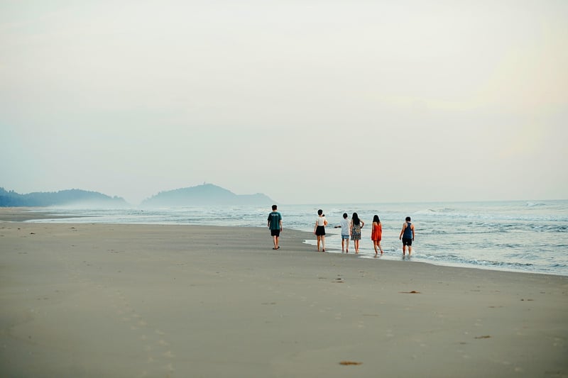 Friends Walking